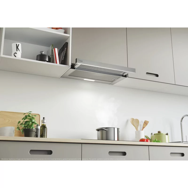 Kontrolsat - Candy CBT625/2X extractor hood - 60cm - 332 m3/h