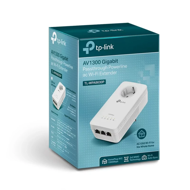 Kontrolsat - TP-Link Powerline TP-LINKTL-WPA8630P