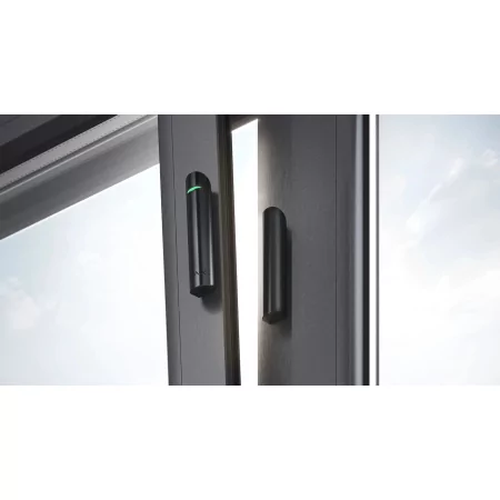 Kontrolsat - DoorPlusProtect - Detetor de abertura de porta sem fios- Preto- AJAX