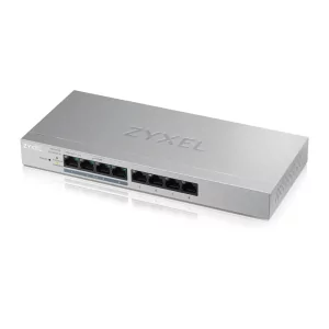 Kontrolsat - Hub Switch 8 Ptos Zyxel 10/100/1000 Gs1200-8hpv2 Prata