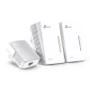 Powerline 3x Starter Kit TP-Link AV500 Wi-Fi - Tl-WPA4220T KIT