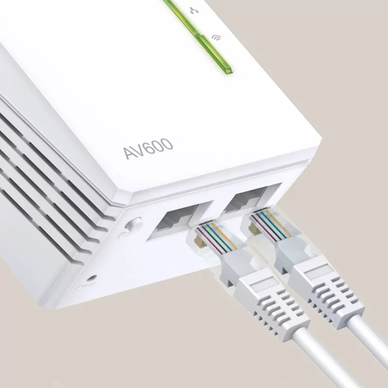 Kontrolsat - Powerline 3x Starter Kit TP-Link AV500 Wi-Fi - Tl-WPA4220T KIT