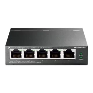 Kontrolsat - Switch POE 5 Portas Metálico TP-Link - TL-SG105PE - Gigabit