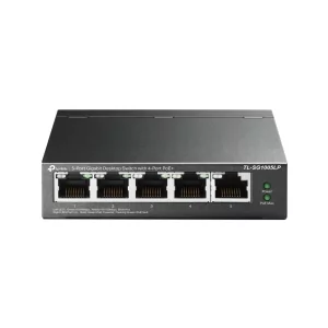 Kontrolsat - TP-Link 5 Port Metallic POE Switch - TL-SG1005LP - Gigabit