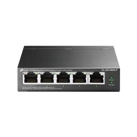 Kontrolsat - TP-Link 5 Port Metallic POE Switch - TL-SG1005LP - Gigabit