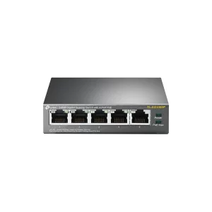 Kontrolsat - Switch POE 5 Portas TP-Link - TL-SG1005P - Gigabit