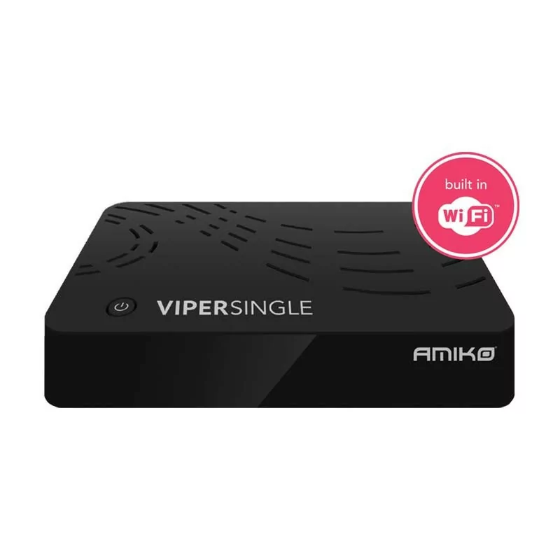 Amiko Viper Single - Enigma 2 - Satellite Receiver Full HD Amiko Viper Single - Enigma 2 - Satellite Receiver Full HD