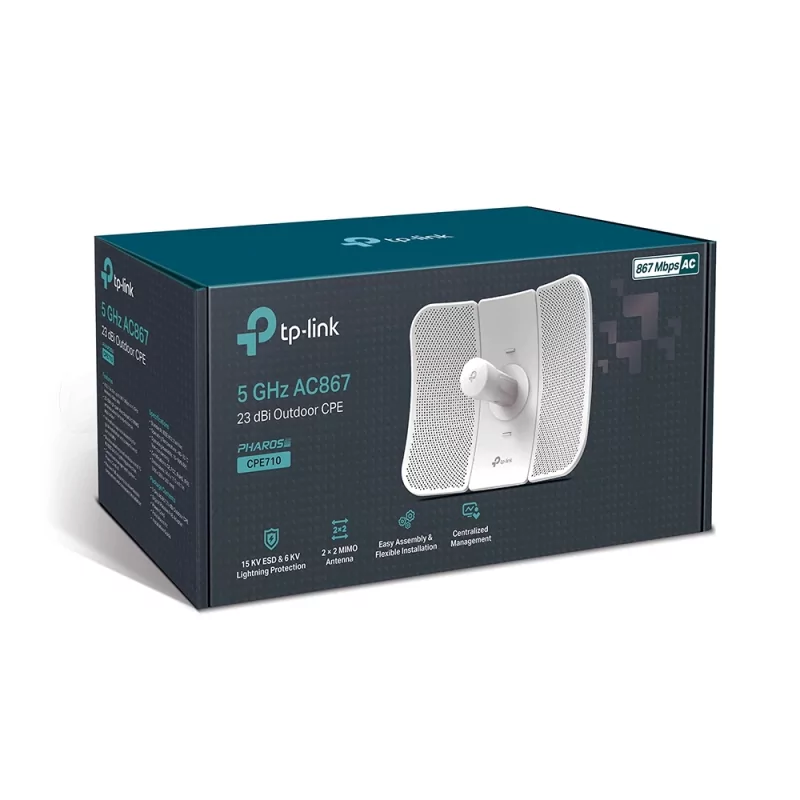 Kontrolsat - 5Ghz AC 23dbi Wireless Outdoor Antenna - CPE710 - TP-Link