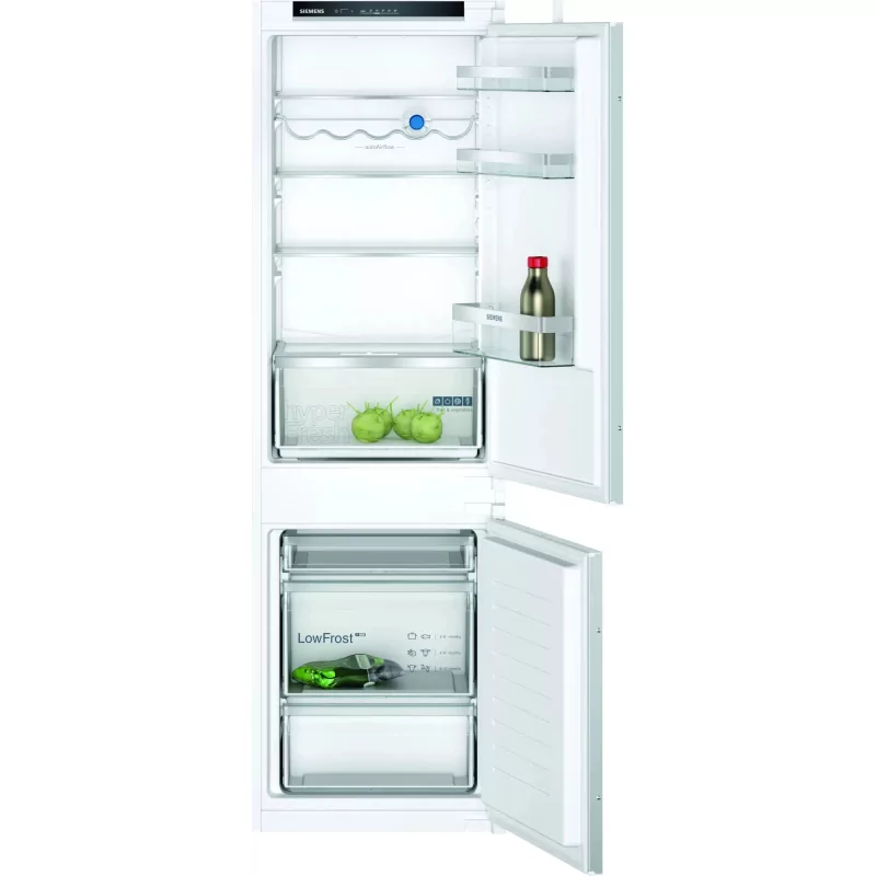 Kontrolsat - Frigorifico Combinado de Encastre Siemens iQ300 KI86VVSE0 (Low Frost - 177 cm - 267 L - Inox)