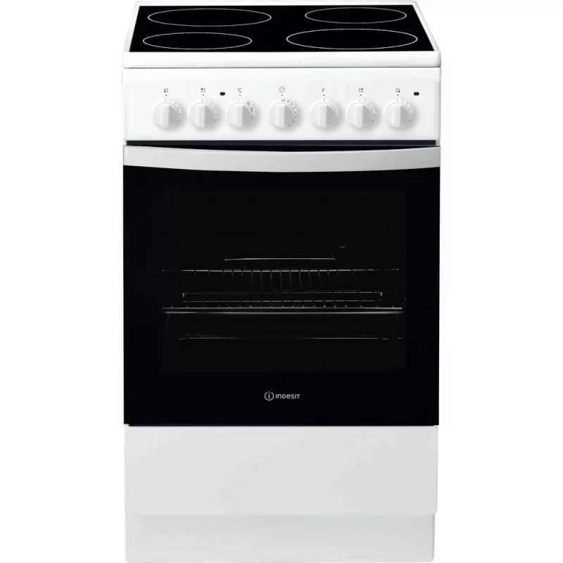 Kontrolsat - Fogão Vitrocerâmica Indesit - IS-5-V-4-PHW - 61L Branco