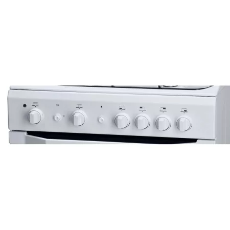 Kontrolsat - Fogão Monobloco Gás Natural Indesit - 4 Queimadores - 60cm - Branco - I6GG1F(W)/I