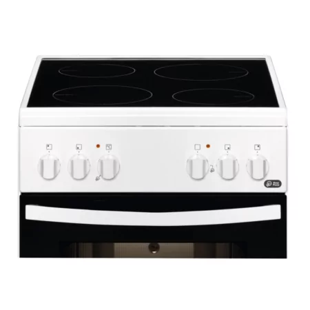 Kontrolsat - Fogão Vitrocerâmica Zanussi - 4 Zonas - 58L - Branco - ZCV540G1WA