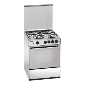 Kontrolsat - Fogão Monobloco Gás Butano Meireles - 4 Queimadores - 51L - 60cm - Inox - M 601 X