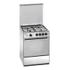 Fogão Monobloco Gás Butano Meireles - 4 Queimadores - 51L - 60cm - Inox - M 601 X