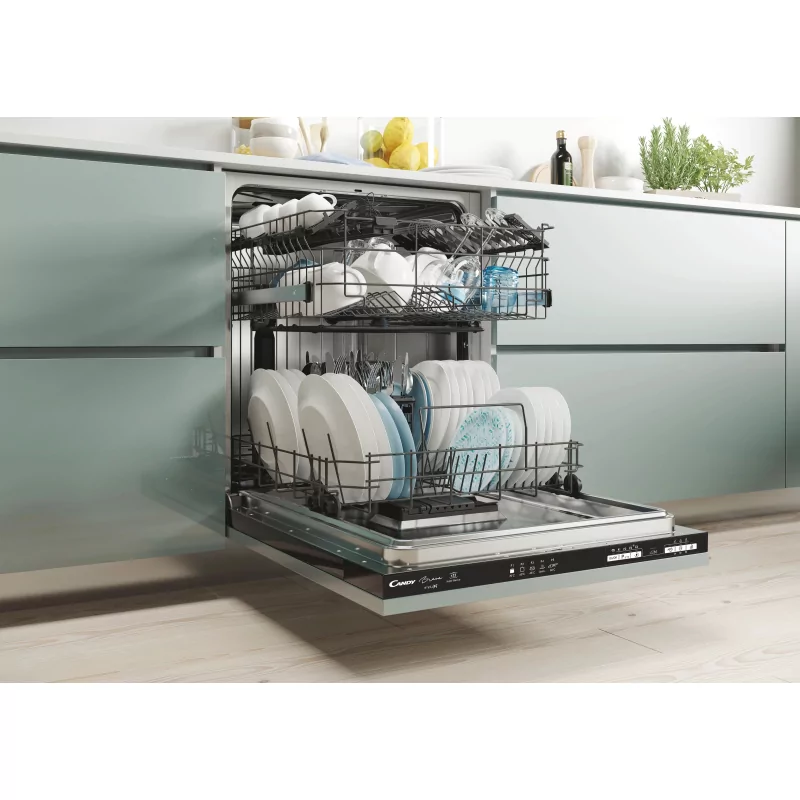 Kontrolsat - Candy Built-in Dishwasher - 13 Cutlery Sets - CDIN-2-L-360-PB