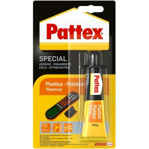 Kontrolsat - Pattex Special Plastics Glue (Ref: 96647) - Water Resistant, 30g