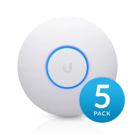 Kontrolsat - Ubiquiti Access point nanoHD Compact UniFiWave2 AC AP (Pack 5) - Dual-Band 2.4GHz/5GHz - UAP-NANOHD-5