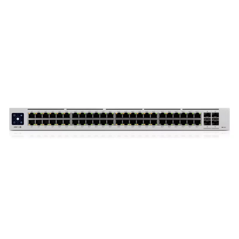 Kontrolsat - Ubiquiti Switch PoE Cinza - 48 Portas 600W - USW-Pro-48-POE