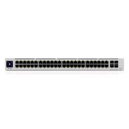 Kontrolsat - Ubiquiti Switch PoE Cinza - 48 Portas 600W - USW-Pro-48-POE