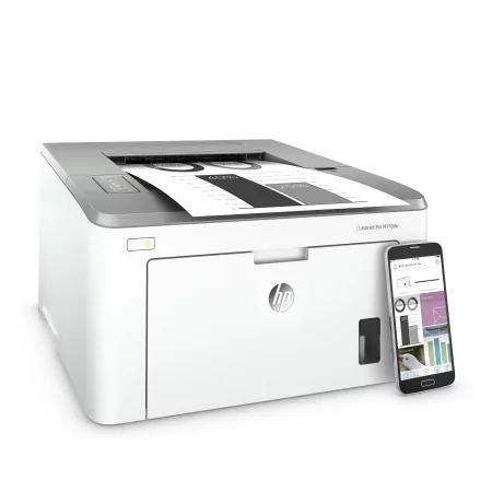 Kontrolsat - HP LaserJet Pro M118DW Printer - Wireless, 28ppm, 1200dpi, Grey/White