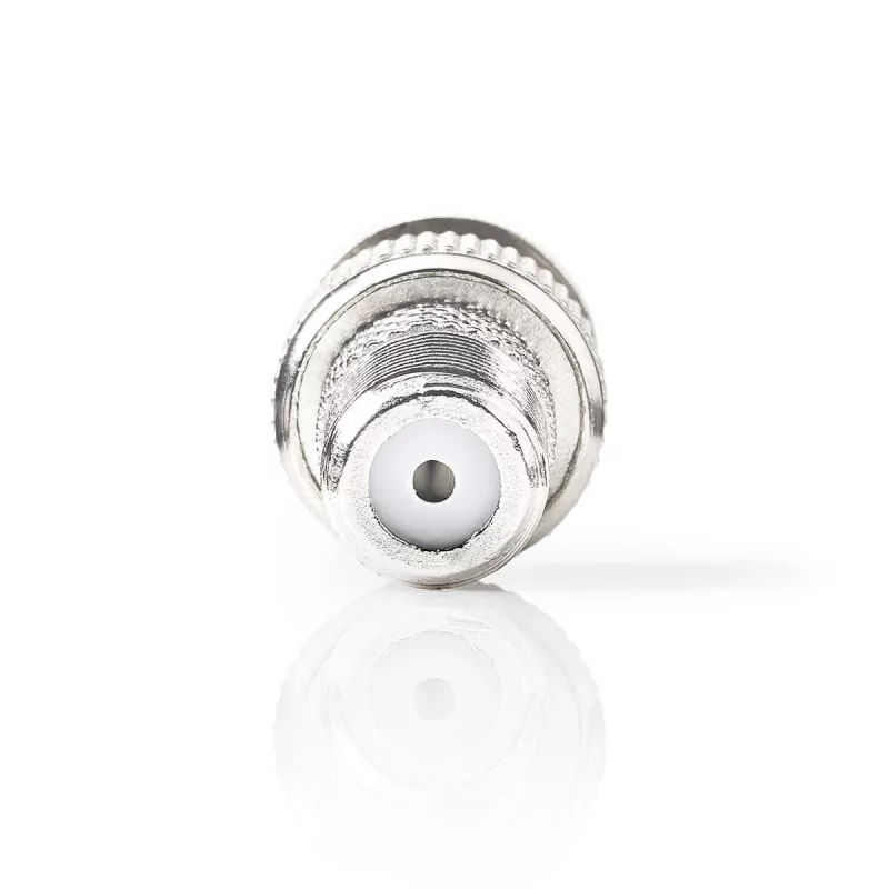 Kontrolsat - Nedis F/BNC Male Adapter CSGP41965ME - 10 Pack, Nickel Plated Metallic