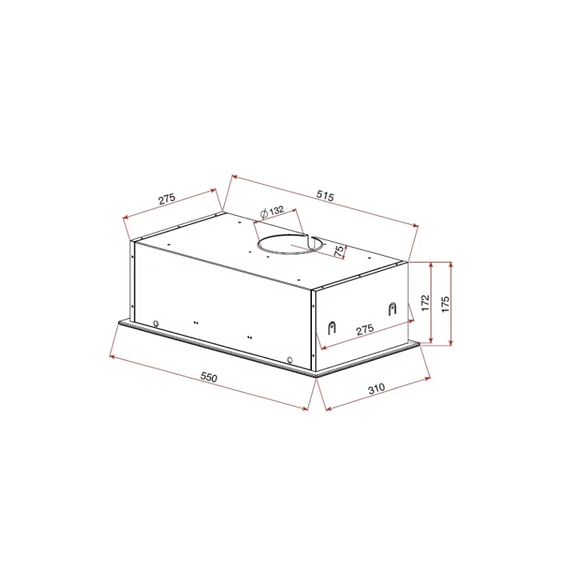 Kontrolsat - Exaustor Encastrar TEKA GFG 2 - Extração 388 m³/h, Branco Kontrolsat - Exaustor Encastrar TEKA GFG 2 - Extração 388 m³/h, Branco