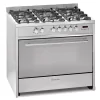 Kontrolsat - Meireles Gas Stove - 5 Burners - 121L - Stainless Steel - E 911 X