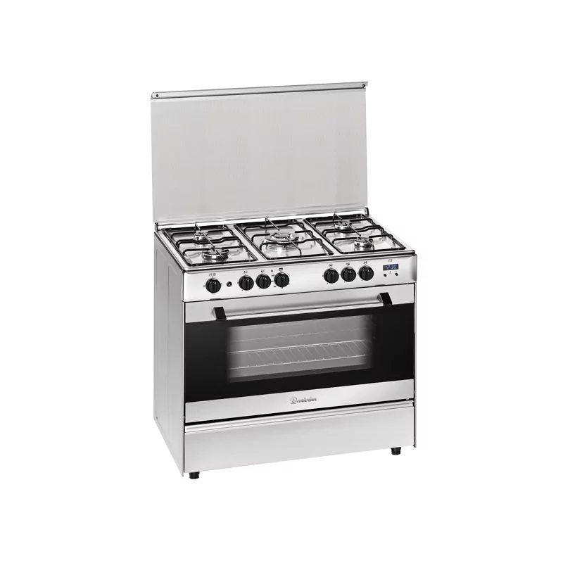 Kontrolsat - Meireles Gas Stove - 5 Burners - 128L - Stainless Steel - M 900 X Kontrolsat - Meireles Gas Stove - 5 Burners - 128L - Stainless Steel - M 900 X