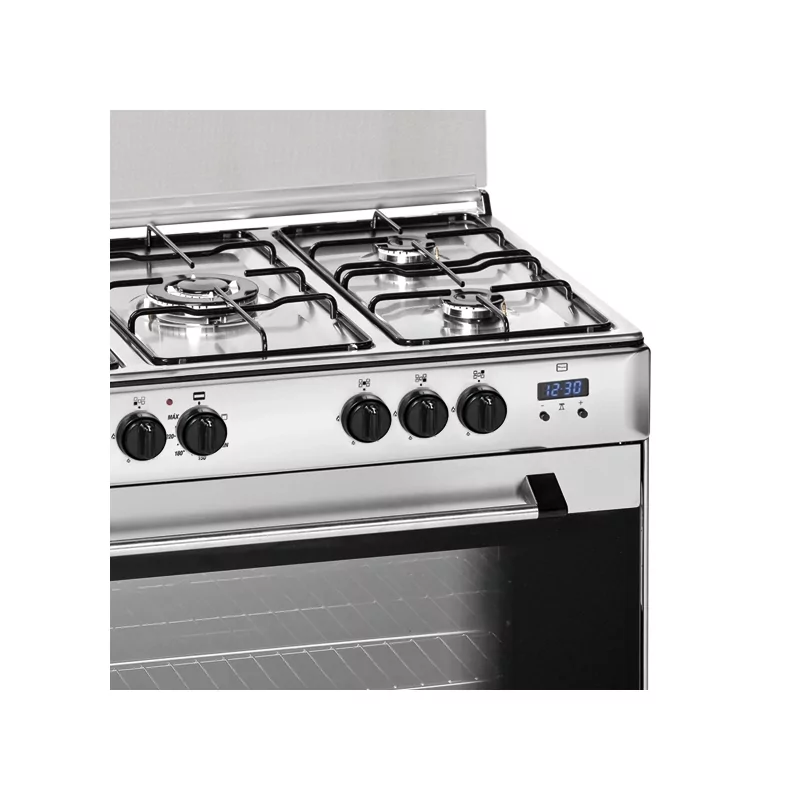 Kontrolsat - Meireles Gas Stove - 5 Burners - 128L - Stainless Steel - M 900 X