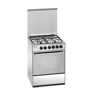 Kontrolsat - Fogão a Gás Meireles Milano - 4 Queimadores - 55L - Inox - E 602 X - G. Nat