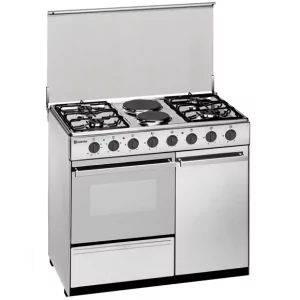 Kontrolsat - Fogão a Gás Meireles - 4 Queimadores - 59L - Inox - E 920 X
