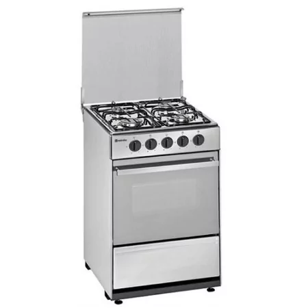 Kontrolsat - Fogão a Gás Meireles Milano - 4 Queimadores - 55L - Castanho - N 520 B Kontrolsat - Fogão a Gás Meireles Milano - 4 Queimadores - 55L - Castanho - N 520 B