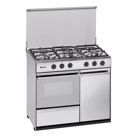 Kontrolsat - Fogão a Gás Meireles - 5 Queimadores - 55L - Inox - N 921 X Natural