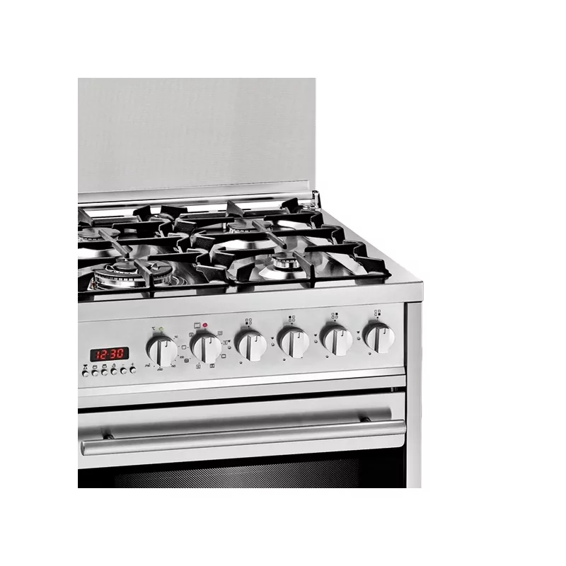 Kontrolsat - Meireles Monza Gas Stove - 4 Burners - 55L - Stainless Steel - E 610 X - Natural Gas