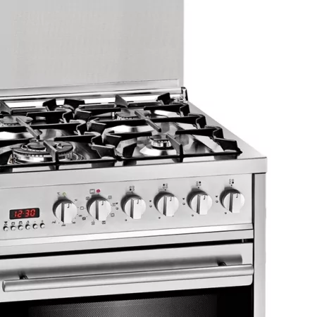 Kontrolsat - Meireles Monza Gas Stove - 4 Burners - 55L - Stainless Steel - E 610 X - Natural Gas