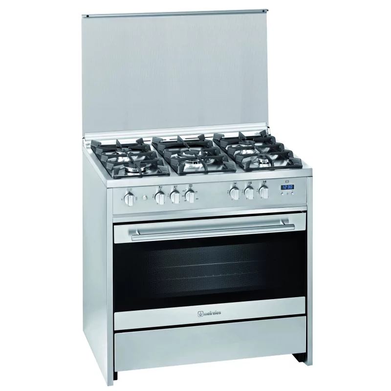 Kontrolsat - Fogão Meireles - 5 Zonas - 121L - Inox - E 910 X Natural