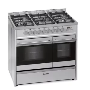 Kontrolsat - Fogão Misto Meireles - 121L - 5 Queimadores - Inox - E 916 X