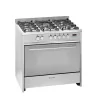 Kontrolsat - Fogão Misto Meireles - 121L - 5 Queimadores - Inox - E 911 X NAT