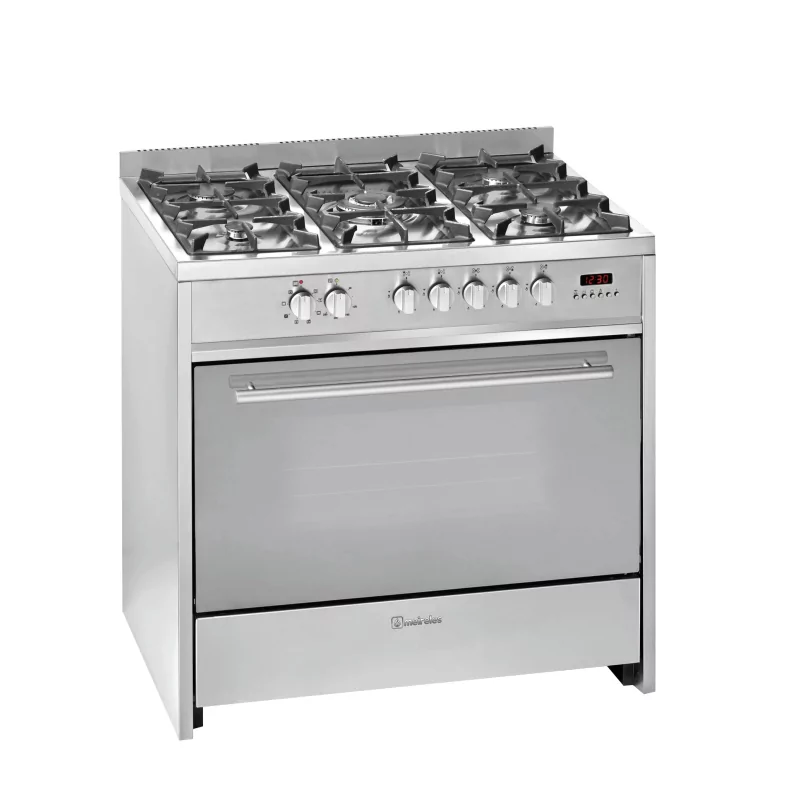 Kontrolsat - Fogão Misto Meireles - 121L - 5 Queimadores - Inox - E 911 X NAT