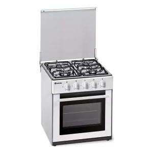 Kontrolsat - Fogão a Gás Meireles - 55L - 4 Queimadores - Inox - N 500 W