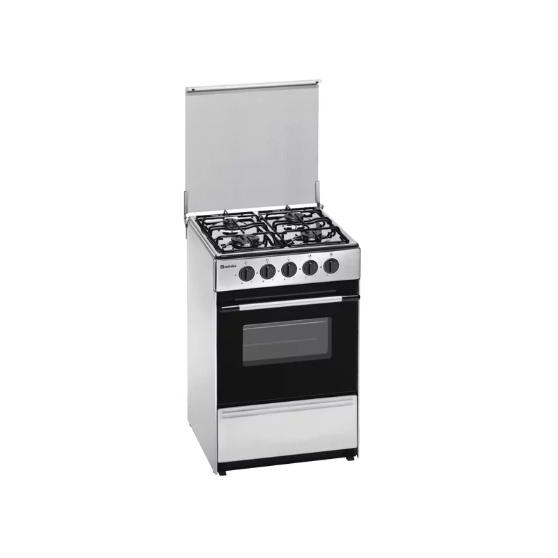 Kontrolsat - Meireles Gas Stove - 55L - 4 Burners - Stainless Steel - N 510 X