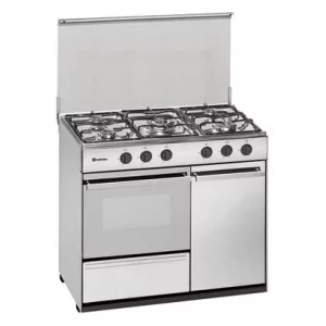 Kontrolsat - Meireles N 921 B Gas Cooker (5 Burners - 55L - Class A - Brown)