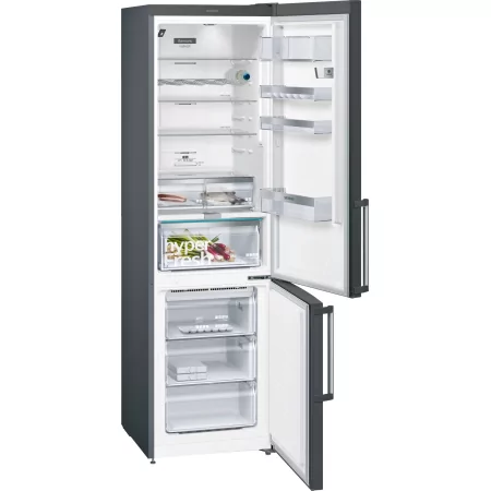 Kontrolsat - Combinado Siemens KG39NHXEP (368L - Classe E - Preto Inox)