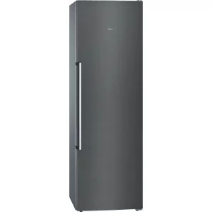 Kontrolsat - SIEMENS Vertical Freezer GS36NAXEP - No Frost 242L, Black