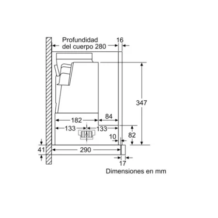 Kontrolsat - Exaustor Siemens iQ300 LI-97-SA-531 - 397 m³/h, Silencioso 53 dB, Branco