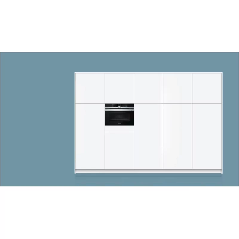 Kontrolsat - Forno Encastrar Siemens CB635GNS3 (Elétrico - 47 L - Preto/Inox)