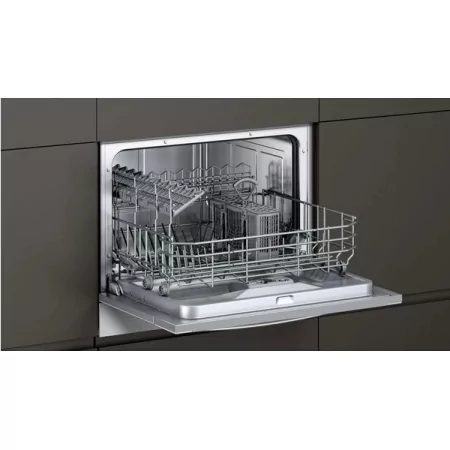 Kontrolsat - Siemens Dishwasher SK-75-M-522-EU - 6 Place Settings, Metallic Kontrolsat - Siemens Dishwasher SK-75-M-522-EU - 6 Place Settings, Metallic