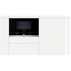 Kontrolsat - SIEMENS Microwave Built-in BE-634-RGS-1 (21 L - Black/Stainless)