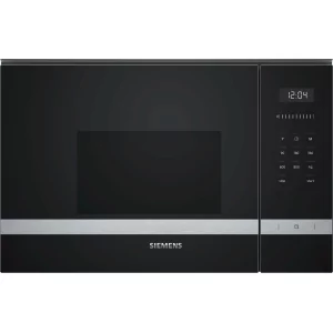 Kontrolsat - SIEMENS Microwave Built-in BF-525-LMS-0 (20 L - No Grill - Black/Stainless)