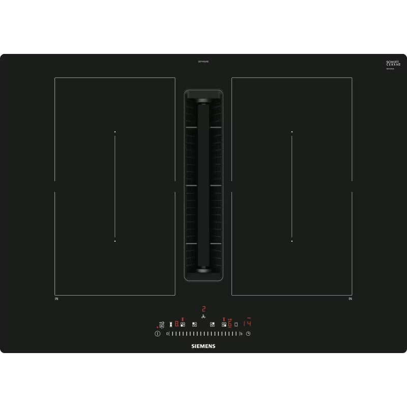 Kontrolsat - Siemens ED-711-FQ-15-E Induction Hob - 4 Zones 7400W, Black